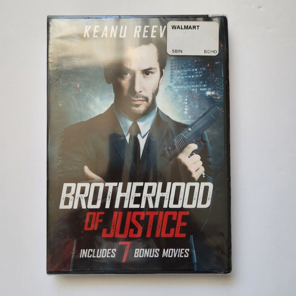Brotherhood Of Justice DVD Featuring Keanu Reeves Includes 7 Bonus Movies Echo B